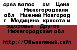 срез волос 45 см › Цена ­ 5 000 - Нижегородская обл., Нижний Новгород г. Медицина, красота и здоровье » Другое   . Нижегородская обл.